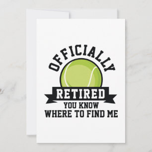 Officially Retired You Know Where To Find Me Thank You Card