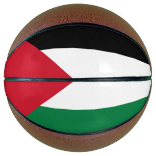 officially the State of Palestine country flag Basketball