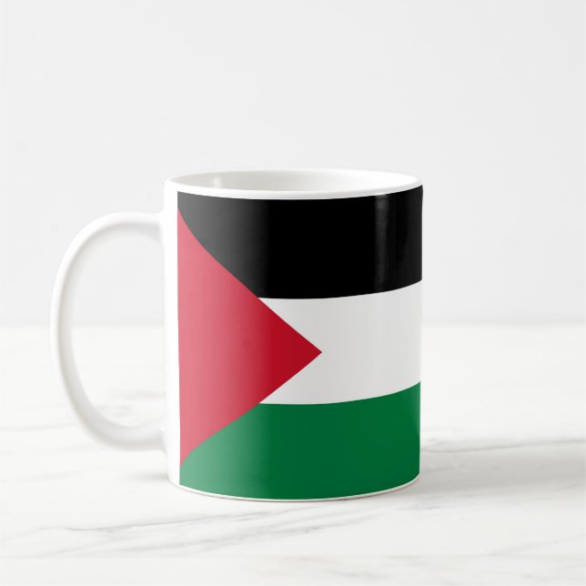 officially the State of Palestine country flag Coffee Mug (Left)