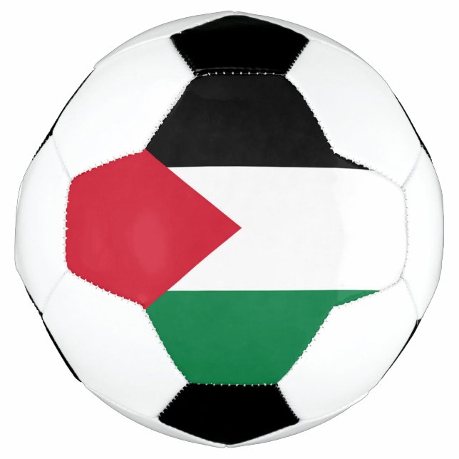 officially the State of Palestine country flag Football (Front)