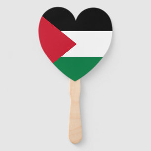 officially the State of Palestine country flag Hand Fan