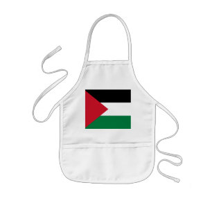 officially the State of Palestine country flag Kids Apron