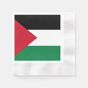 officially the State of Palestine country flag Napkin