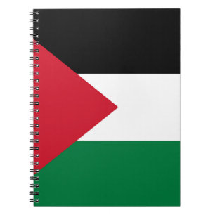 officially the State of Palestine country flag Notebook