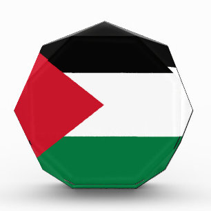 officially the State of Palestine country flag  Photo Block