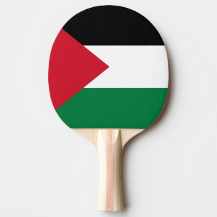 officially the State of Palestine country flag Ping Pong Paddle