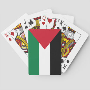 officially the State of Palestine country flag Playing Cards