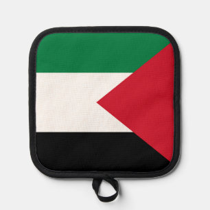 officially the State of Palestine country flag  Pot Holder