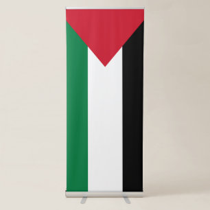 officially the State of Palestine country flag Retractable Banner