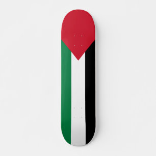 officially the State of Palestine country flag Skateboard