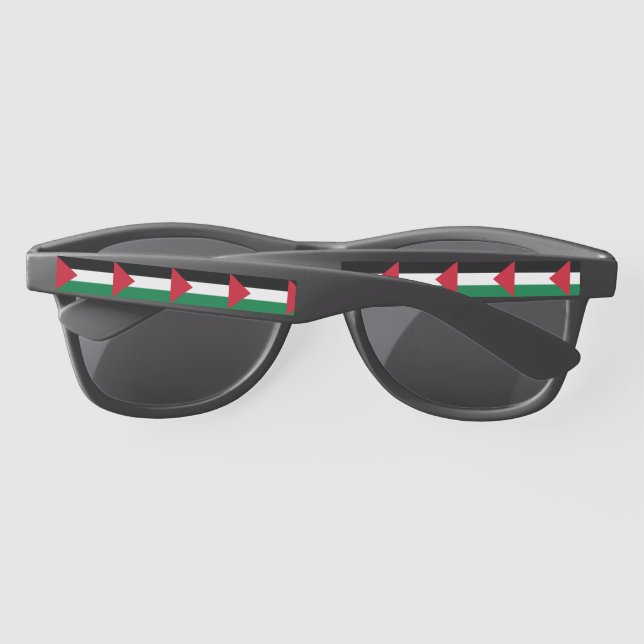 officially the State of Palestine country flag  Sunglasses (Back)