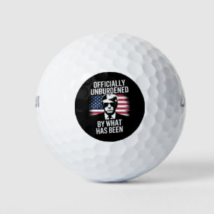 Officially Unburdened By What Has Been Trump  Golf Balls