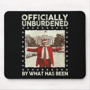 Officially Unburdened By What Has Been Trump Retro Mouse Mat