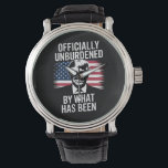 Officially Unburdened By What Has Been Trump  Watch<br><div class="desc">Officially Unburdened By What Has Been Trump Victory</div>