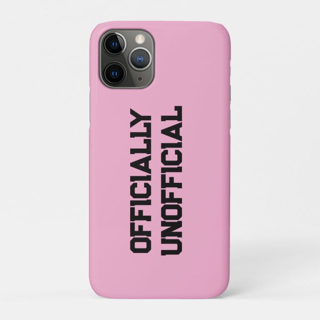 Officially Unofficial Case-Mate iPhone Case (Back)