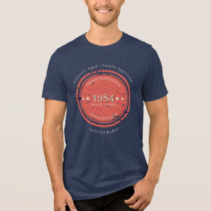 Officially Vintage 198X Funny Premium Reserve Tri-Blend Shirt