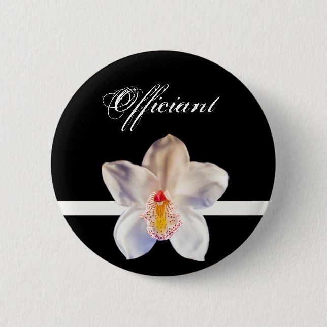 Officiant Wedding ID Badge (Front)