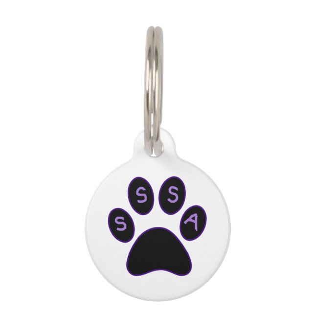 Offishul Sekret Skwad Tag! Pet Tag (Front)