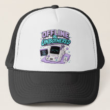 Offline And Unbothered Retro Sticker