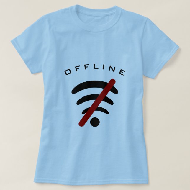 Offline - Customisable - T-Shirt (Design Front)