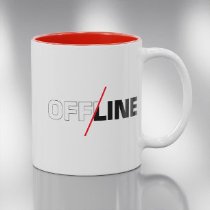 Offline Geek Humour Coffee Mug