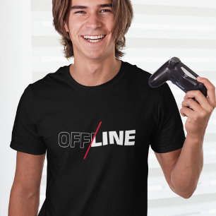 Offline   Geek Humour T-Shirt