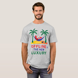Offline Is the New Luxury – Mindfulness Statement T-Shirt
