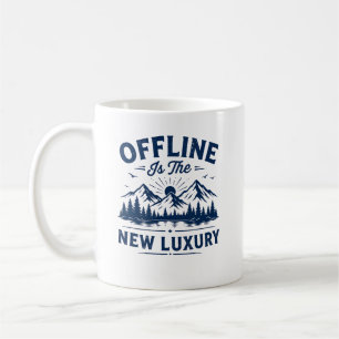 Offline Nature Lover Gift for Book Reader Coffee Mug