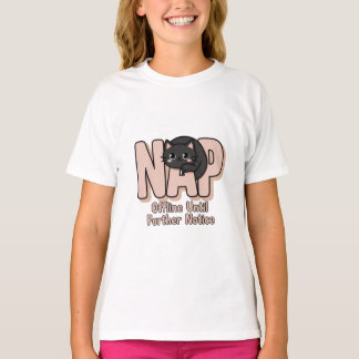 Offline Until Further Notice Cat  T-Shirt