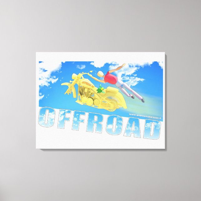 Offroad - 02  canvas print (Front)