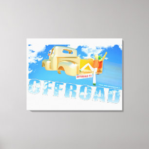 Offroad - 03 canvas print