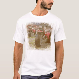 Offroad ATC All Terrain Cycle Distressed Grunge T-Shirt