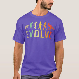 Offroad bicycle racing motocross racing Vintage T-Shirt