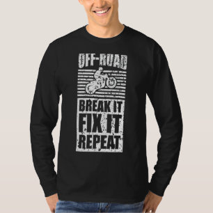 Offroad Off Road Mountain Desert Trail Dirt Race F T-Shirt