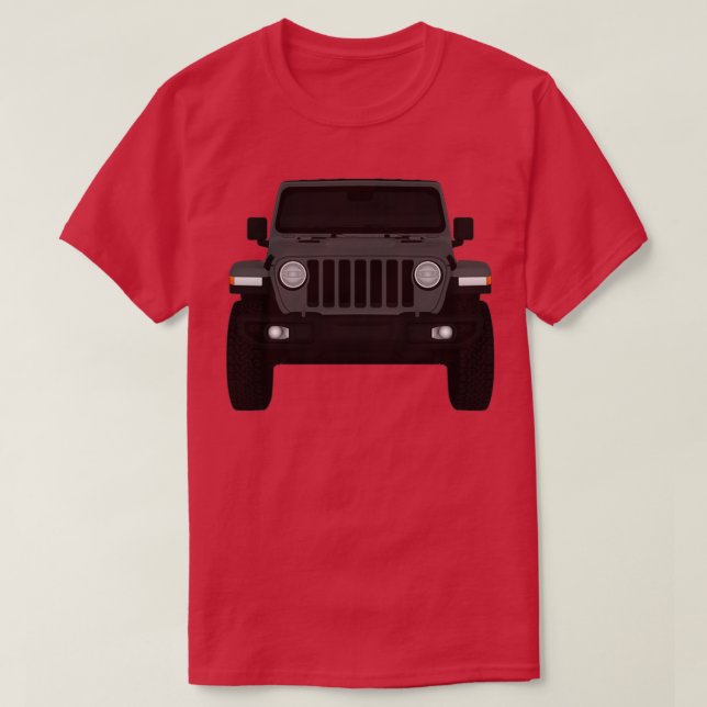 Offroad Wrangler Darkgrey  T-Shirt (Design Front)