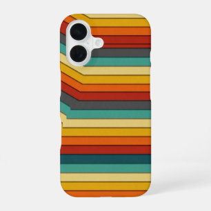 Offset Retro Layers iPhone 16 Case