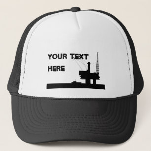 Offshore Oil Mesh Hat