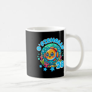 Ofishally 28 Year Old Funny 28th Birthday Fishing  Coffee Mug