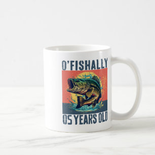 Ofishally 5 Years Old Fishing Fisherman 5th Birthd Coffee Mug