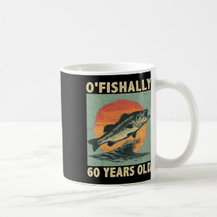 Ofishally 60 Years Old 1965 Fishing Fisherman 60th Coffee Mug