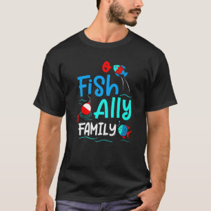 OFishally A Family Adoption Day Fishing Matching F T-Shirt