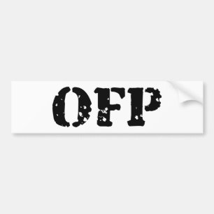 OFP BUMPER STICKER