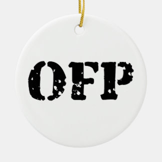 OFP CERAMIC TREE DECORATION