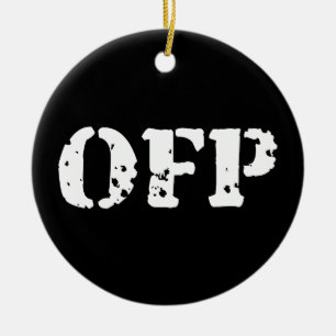 OFP CERAMIC TREE DECORATION