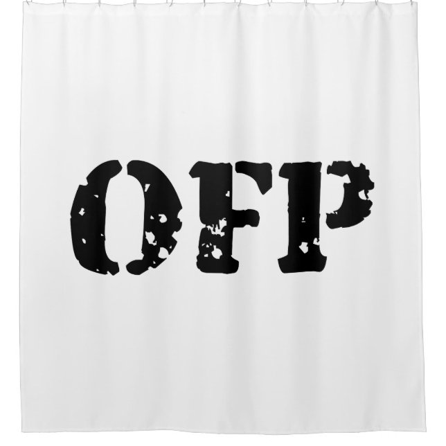 OFP SHOWER CURTAIN (Front)