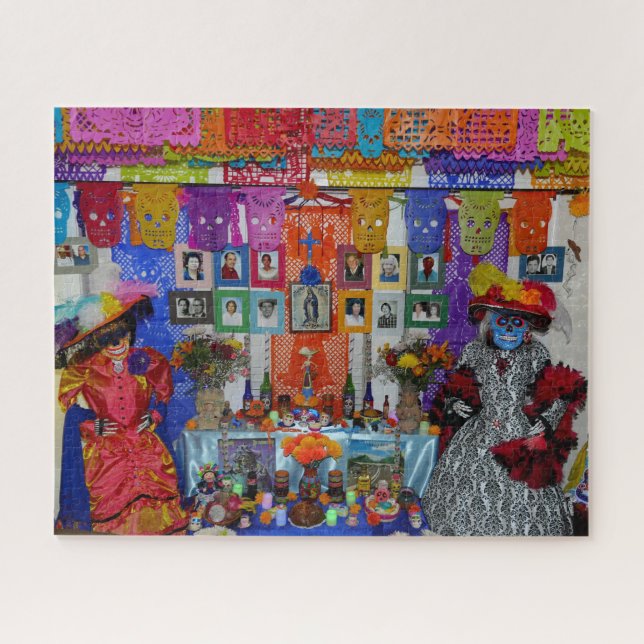 Ofrenda Day of the Dead Jigsaw Puzzle (Horizontal)