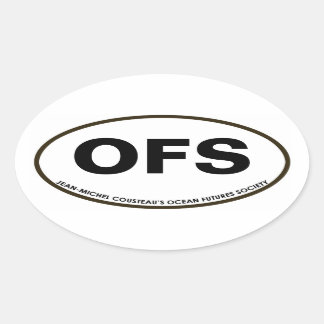 OFS Oval Sticker