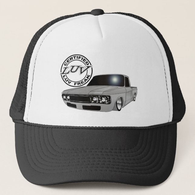 OG LUV Freak Design in Primer Trucker Hat (Front)