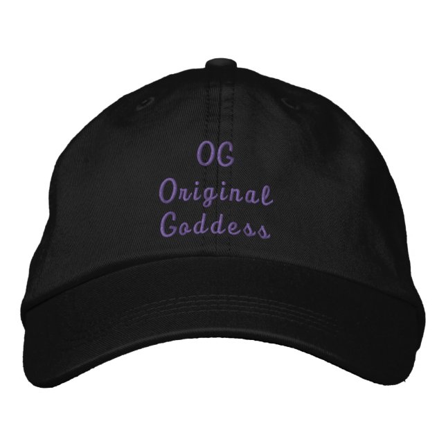 OG Original Goddess Embroidered Hat (Front)