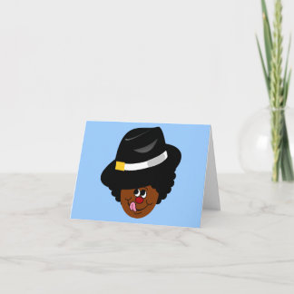 OG Pimpgrim: Original Gangsta Pimp Pilgrim Holiday Card